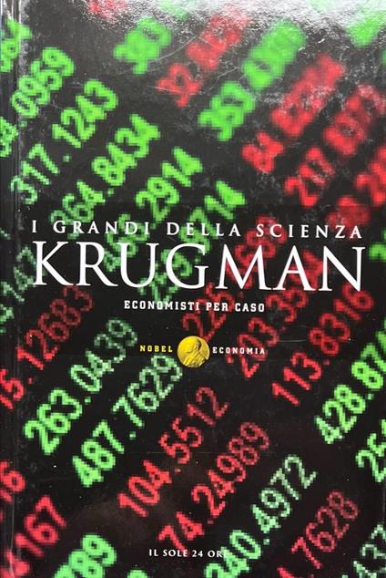I grandi della scienza. Krugman: economisti per caso - copertina