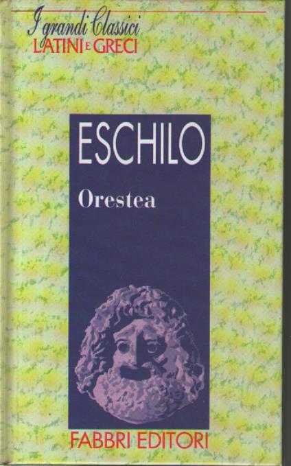 Orestea - Eschilo - copertina