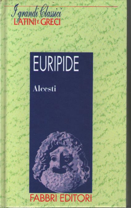 Alcesti - Euripide - copertina