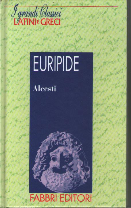 Alcesti - Euripide - copertina