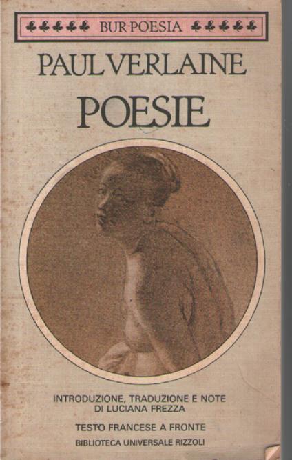 Poesie. Testo francese a fronte - Paul Verlaine - copertina