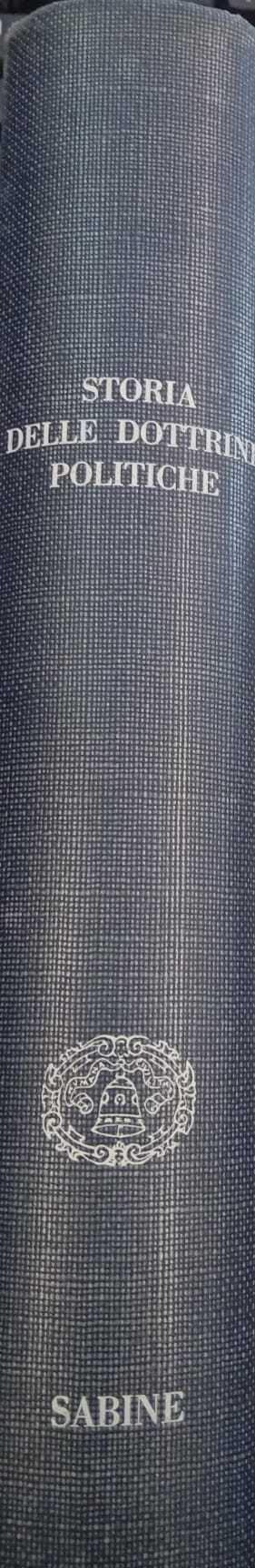 Storia delle dottrine politiche - George H. Sabine - copertina