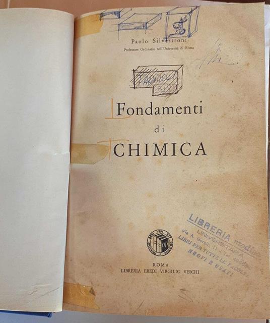Fondamenti di chimica - copertina