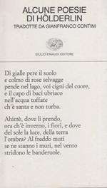 Alcune poesie di Holderlin