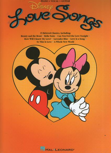 Disney Love Songs - copertina