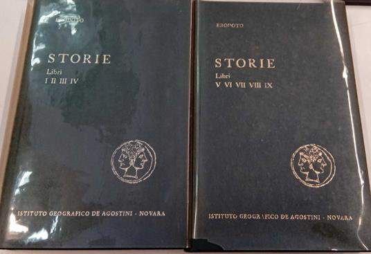 Storie (due volumi) - Erodoto - copertina