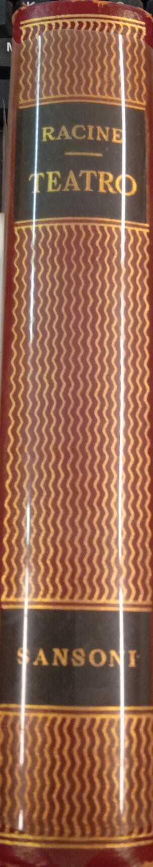 Teatro - Jean Racine - copertina