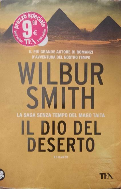 Il Dio Del Deserto - Wilbur Smith - copertina