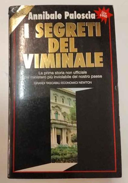 I segreti del Viminale - Annibale Paloscia - copertina