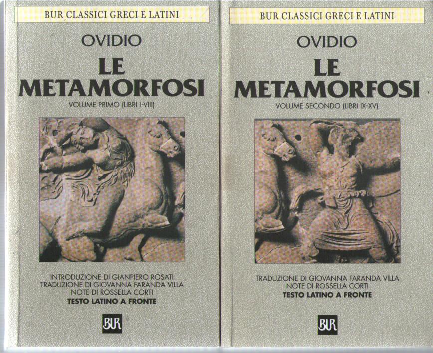Le metamorfosi, 2 voll