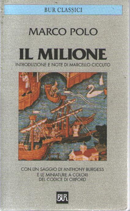 Il milione - Marco Polo - copertina