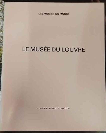Le musée du Louvre - copertina