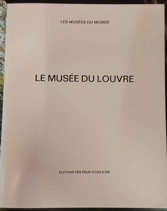 Le musée du Louvre - copertina