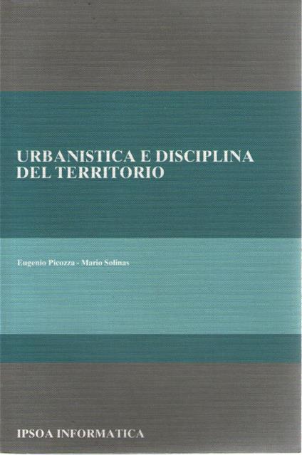 Urbanistica e disciplina del territorio - copertina