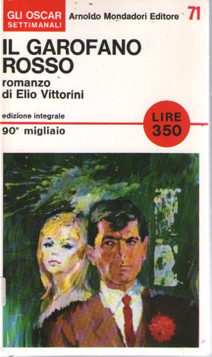 Il garofano rosso - Elio Vittorini - copertina