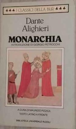 Monarchia - Dante Alighieri - copertina