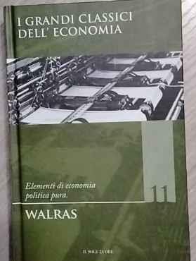 I grandi classici dell'economia n.11. Elementi di economia politica pura - copertina