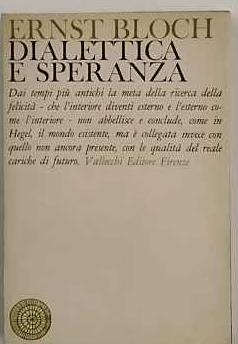 Dialettica e speranza - Ernst Bloch - copertina
