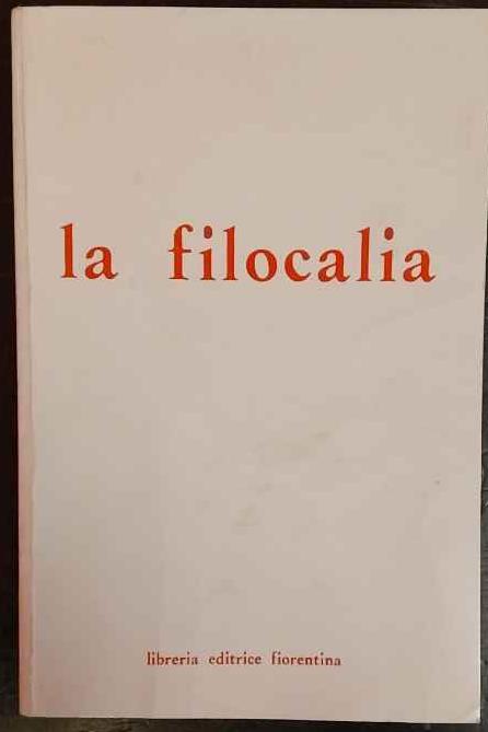 La filocalia - copertina