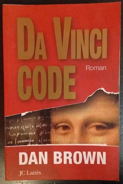 Da Vinci code - Dan Brown - copertina