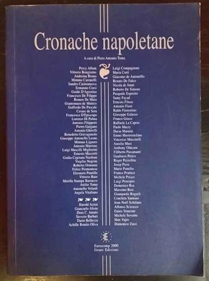 Cronache napoletane - P. Antonio Toma - copertina