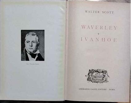 Waverley e Ivanhoe - Walter Scott - copertina