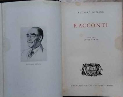 Racconti - Rudyard Kipling - copertina