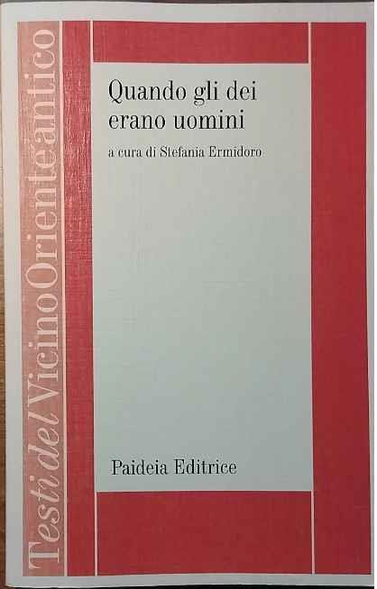 Quando gli dei erano uomini - copertina