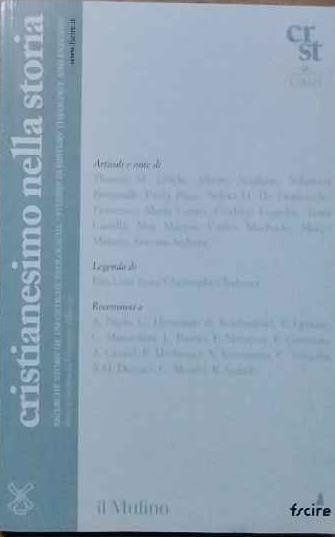Cristianesimo nella storia - copertina