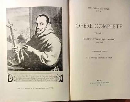 Opere complete. Volume IV. Camino interno dell'anima. Canti I-VI - copertina