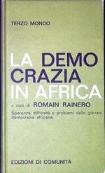 La democrazia in Africa