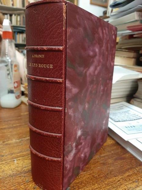 Le lys rouge - Anatole France - copertina