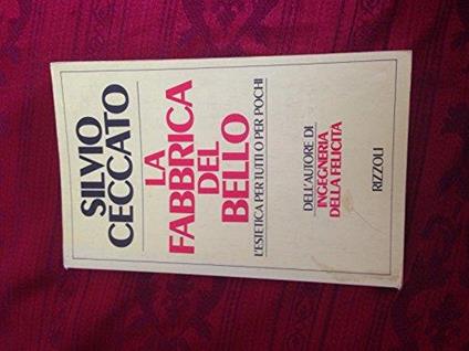 La fabbrica del bello - Silvia Ceccato - copertina