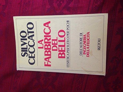 La fabbrica del bello - Silvia Ceccato - copertina