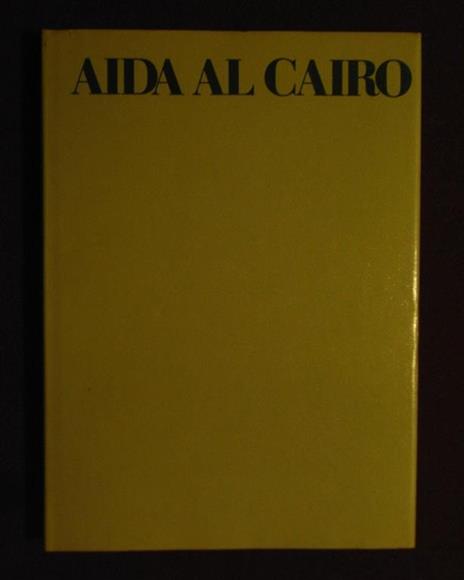 Aida al Cairo - copertina