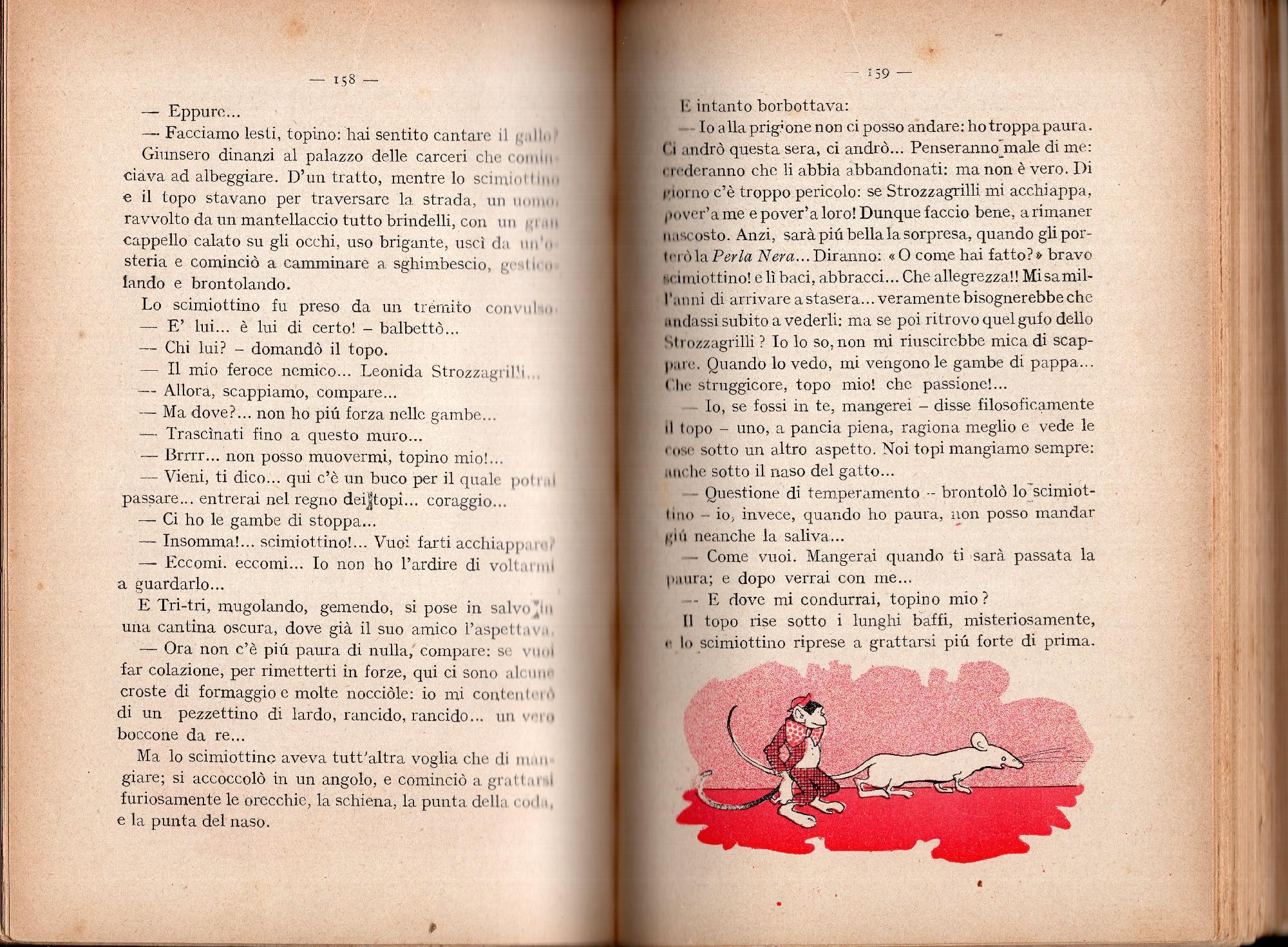 Lo scimiottino verde. Racconto per i ragazzi con 100 disegni dell'autore