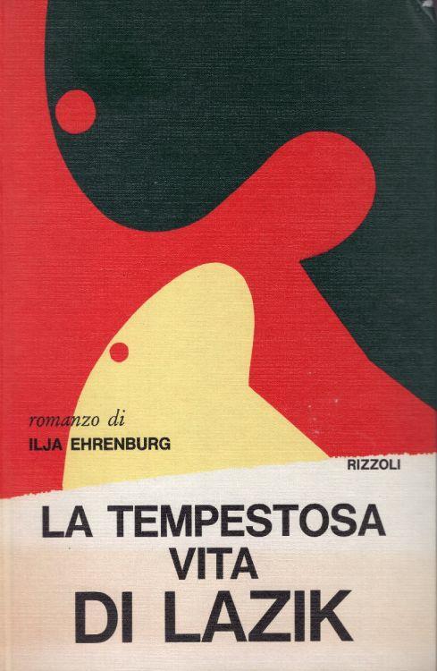La tempestosa vita di Lazik - Il'ja Ehrenburg - copertina