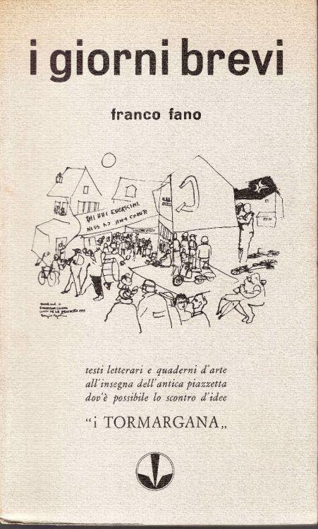 I giorni brevi - Franco Fano - copertina
