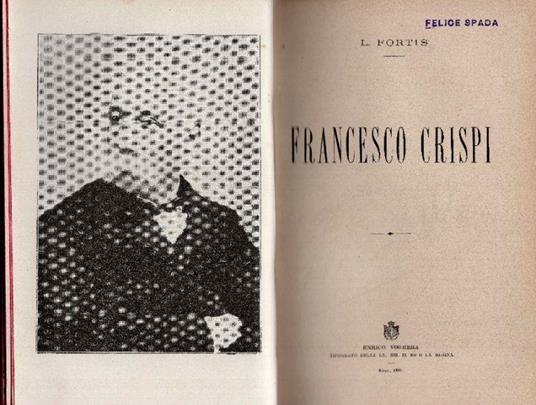 Francesco Crispi - copertina