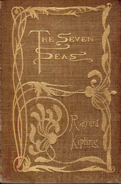 The Seven Seas - Rudyard Kipling - copertina