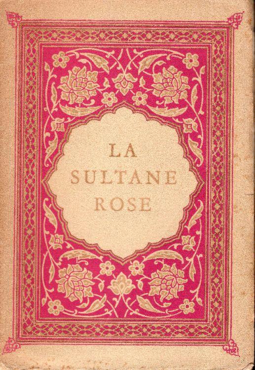 La sultane rose - copertina