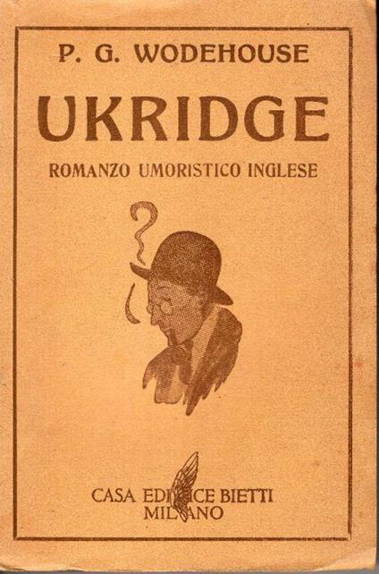 Ukridge - Pelham G. Wodehouse - copertina