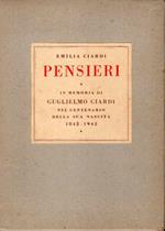 Pensieri in memoria di Guglielmo Ciardi nel centenario della nascita 1842-1942