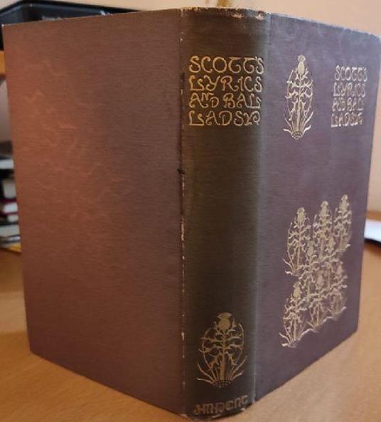 The Lyrics and Ballads. Edited with an Introduction by Andrew Lang - Walter Scott - copertina