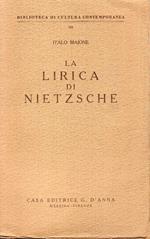 La lirica di Nietzsche