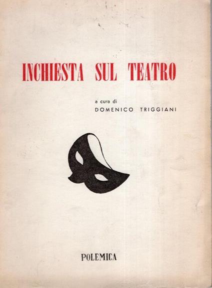 Inchiesta sul teatro, a cura di Domenico Triggiani - copertina