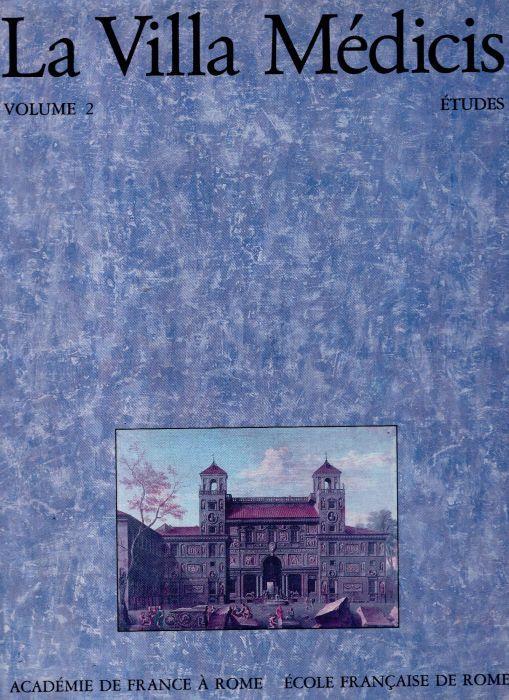 La Villa Médicis. Volume 2: Études - copertina