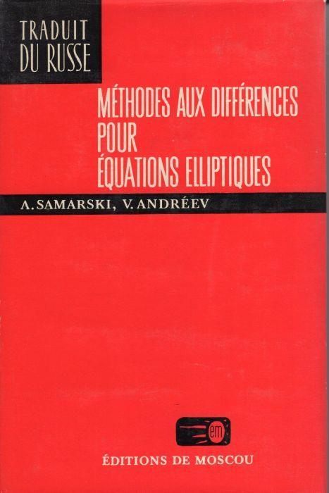 Methodes aux differences pour equations elliptiques - copertina