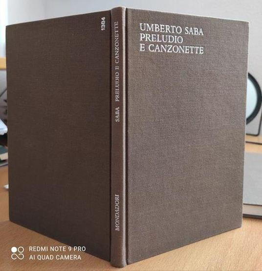 La serena disperazione : 1913-1915 - Umberto Saba - copertina