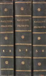 Elementi di filosofia divisi in cinque volumi. Tomo primo [-quinto] ... di Pasquale Galluppi di Tropea
